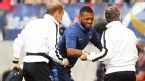 Yann M'Vila injured, France v Serbia, international friendly, May 31, 2012